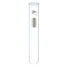 Lab Glass Test Tubes, with Rim: 24mm x 150mm - Pack of 100