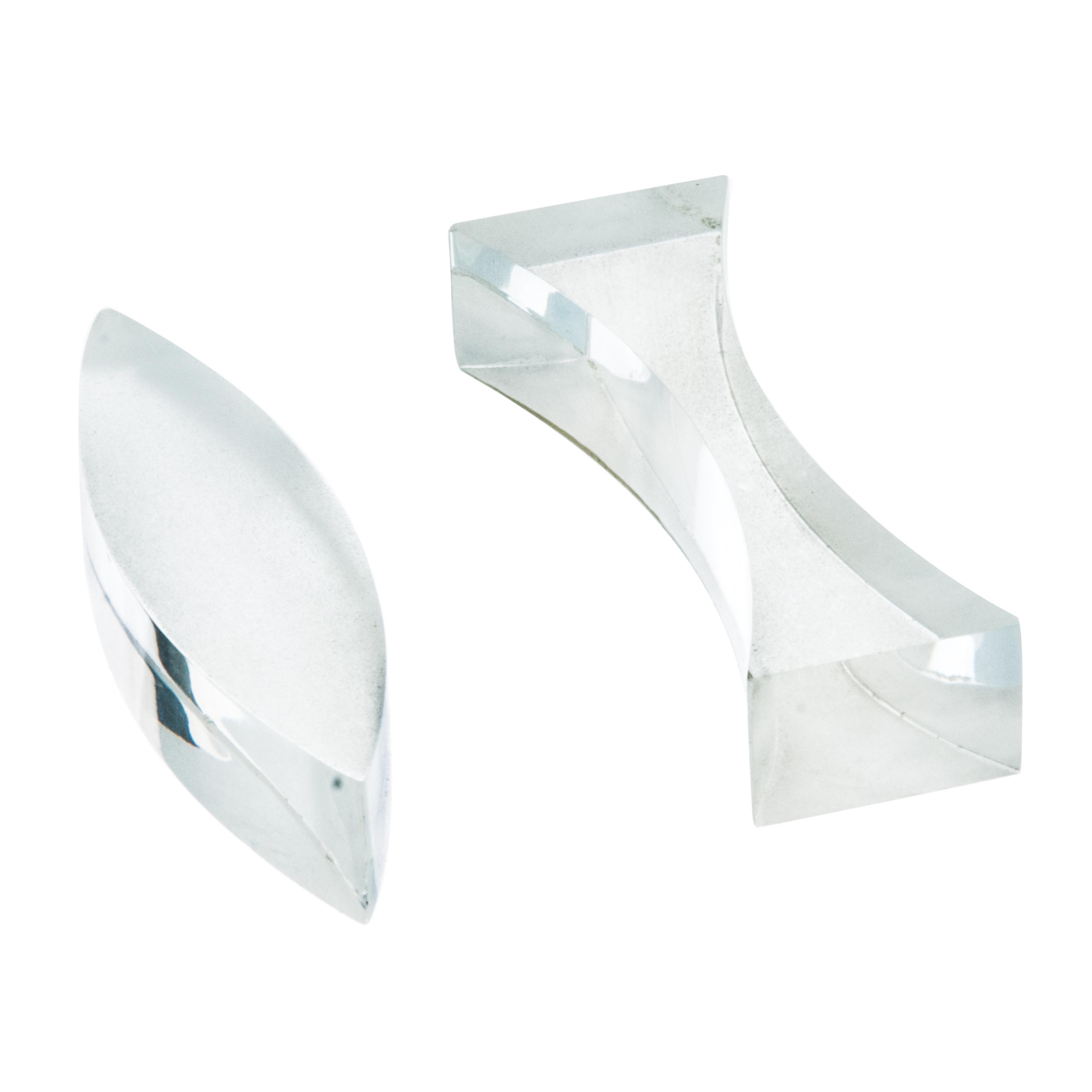 Biconcave And Biconvex Acrylic Blocks