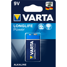 Varta Battery Alkaline Manganese Size PP3