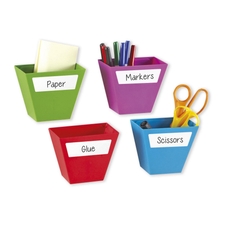 Create-a-Space Magnetic Storage Pots - Pack of 4