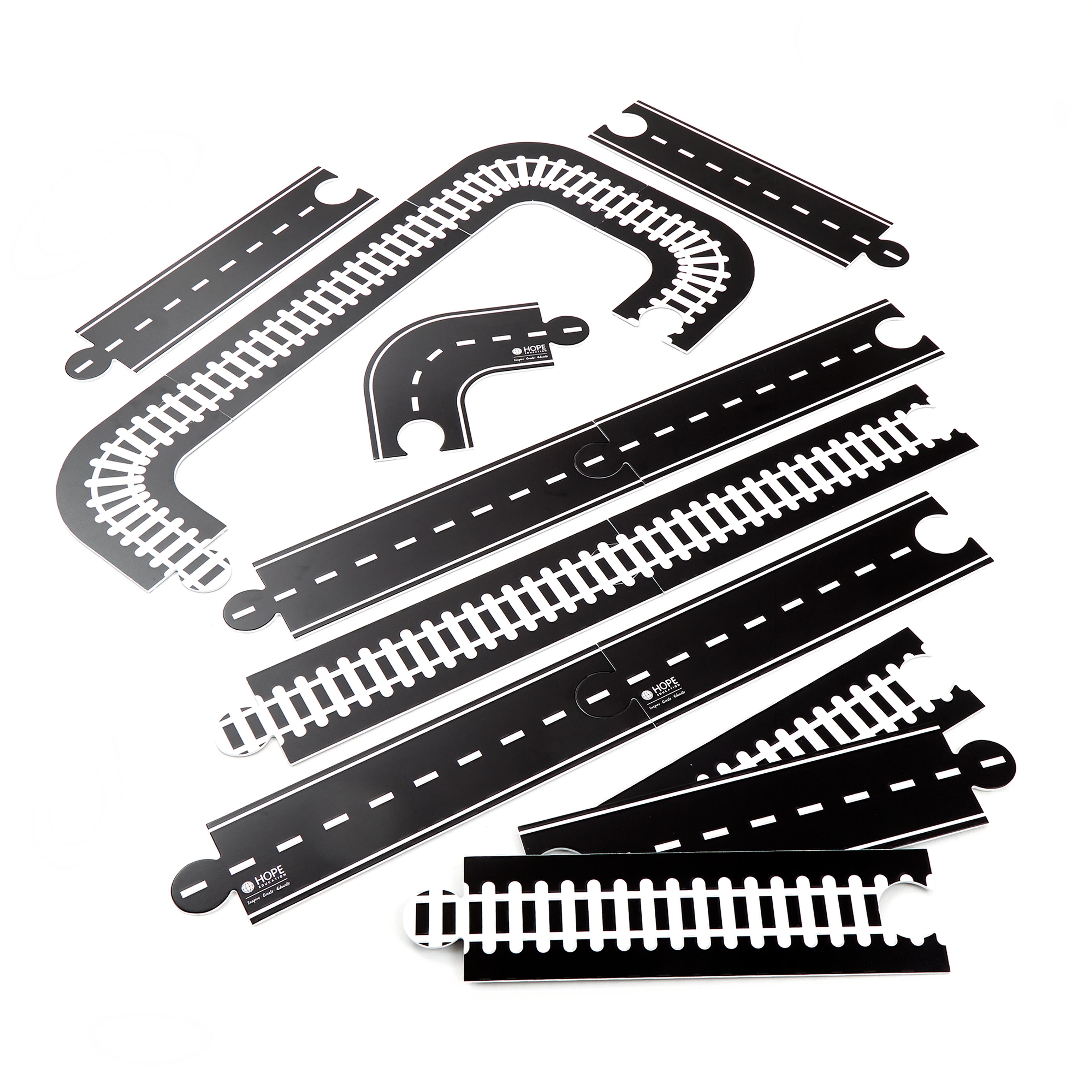 Road and Train Track Chalk Boards from Hope Education