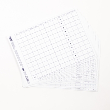 EDUK8 Pupil Place Value Decimal Double-Sided Dry Erase Boards - Pack of 30