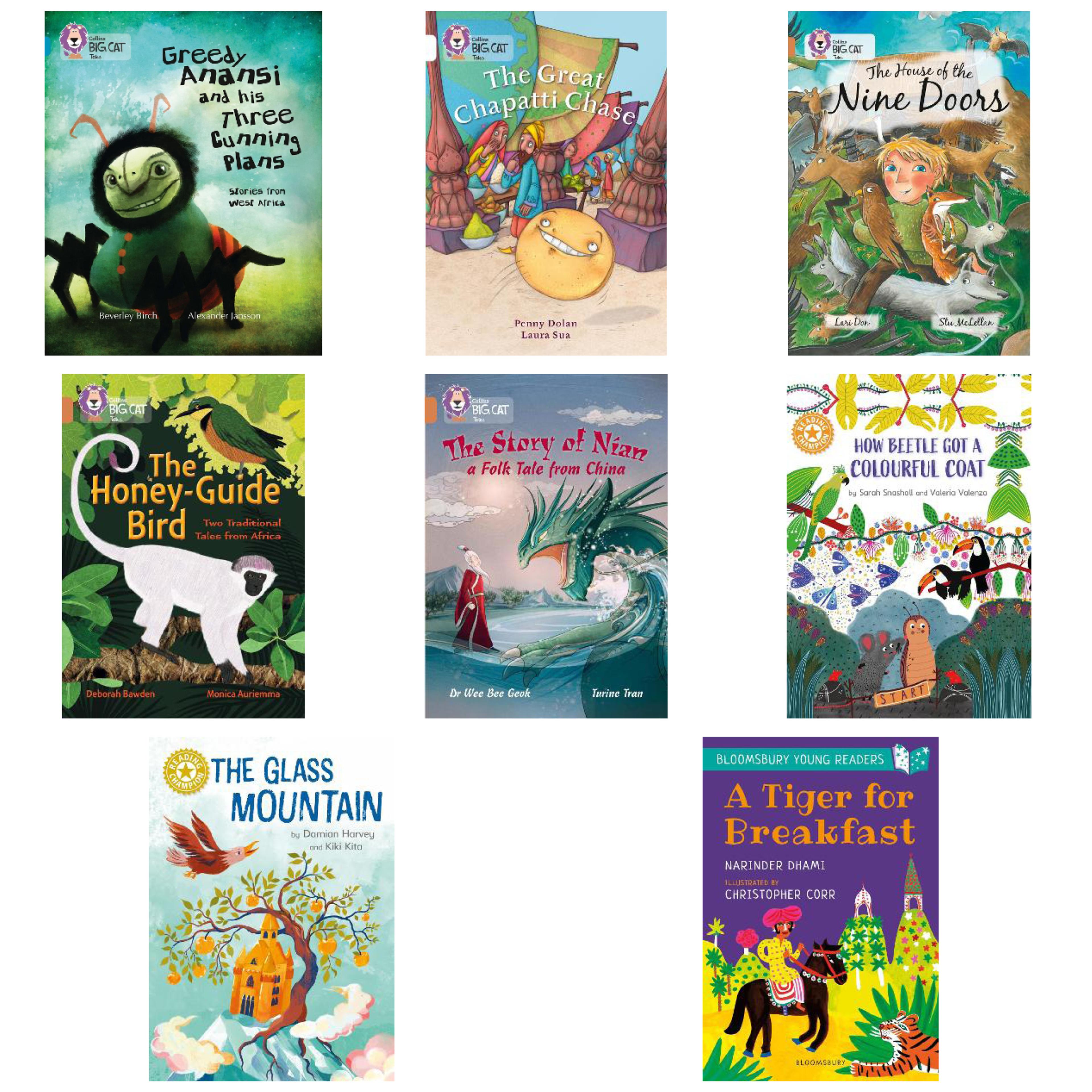 Badger Learning Stories from Around the World - Pack of 8