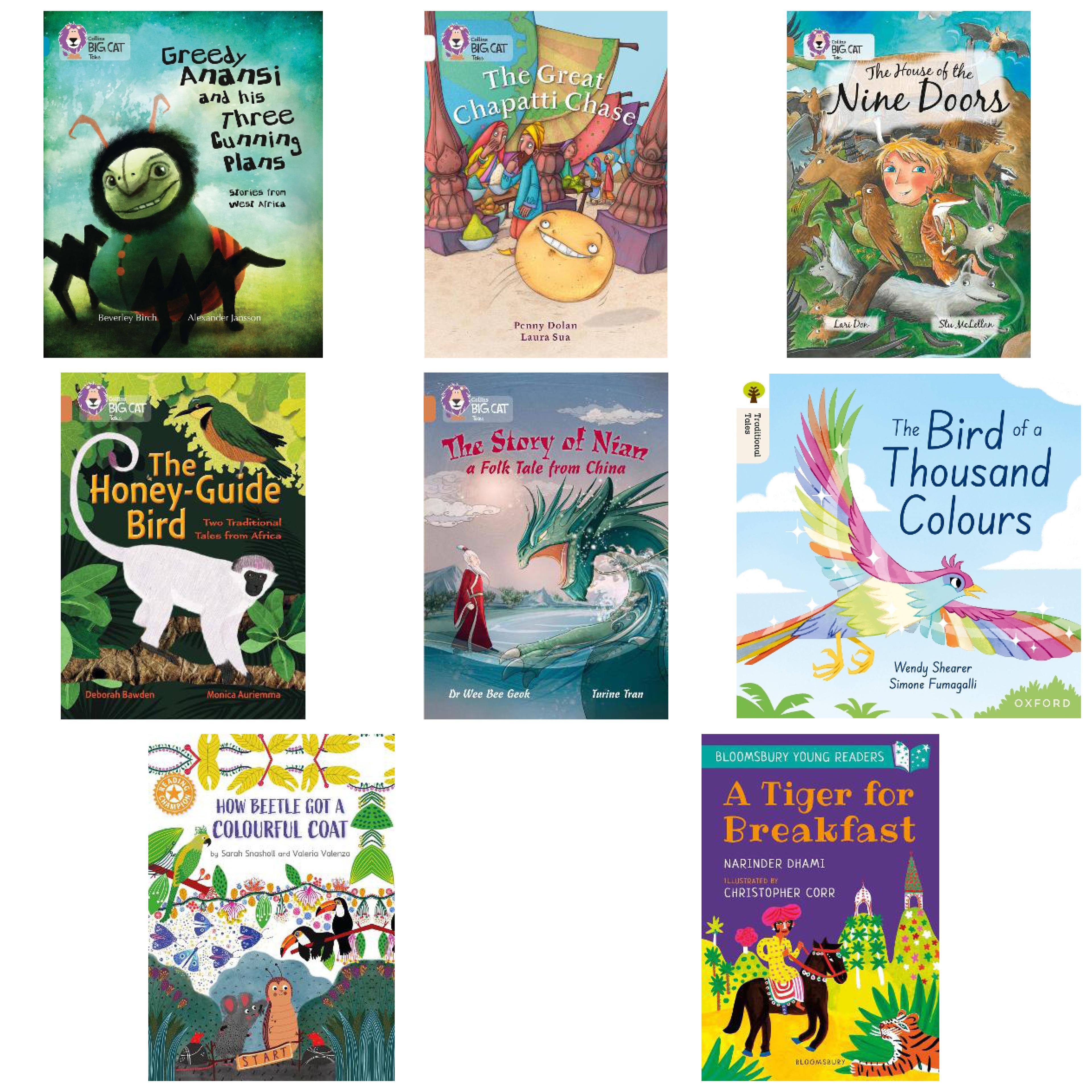 Badger Learning Stories from Around the World - Pack of 8