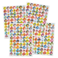 General Rounders Stickers - 25mm - Pack of 280