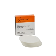 Johnson® Ashless Filter Papers 90mm Diameter - Pack of 100