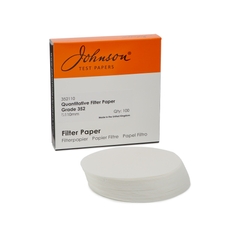 Johnson® Ashless Filter Papers 110mm Diameter - Pack of 100