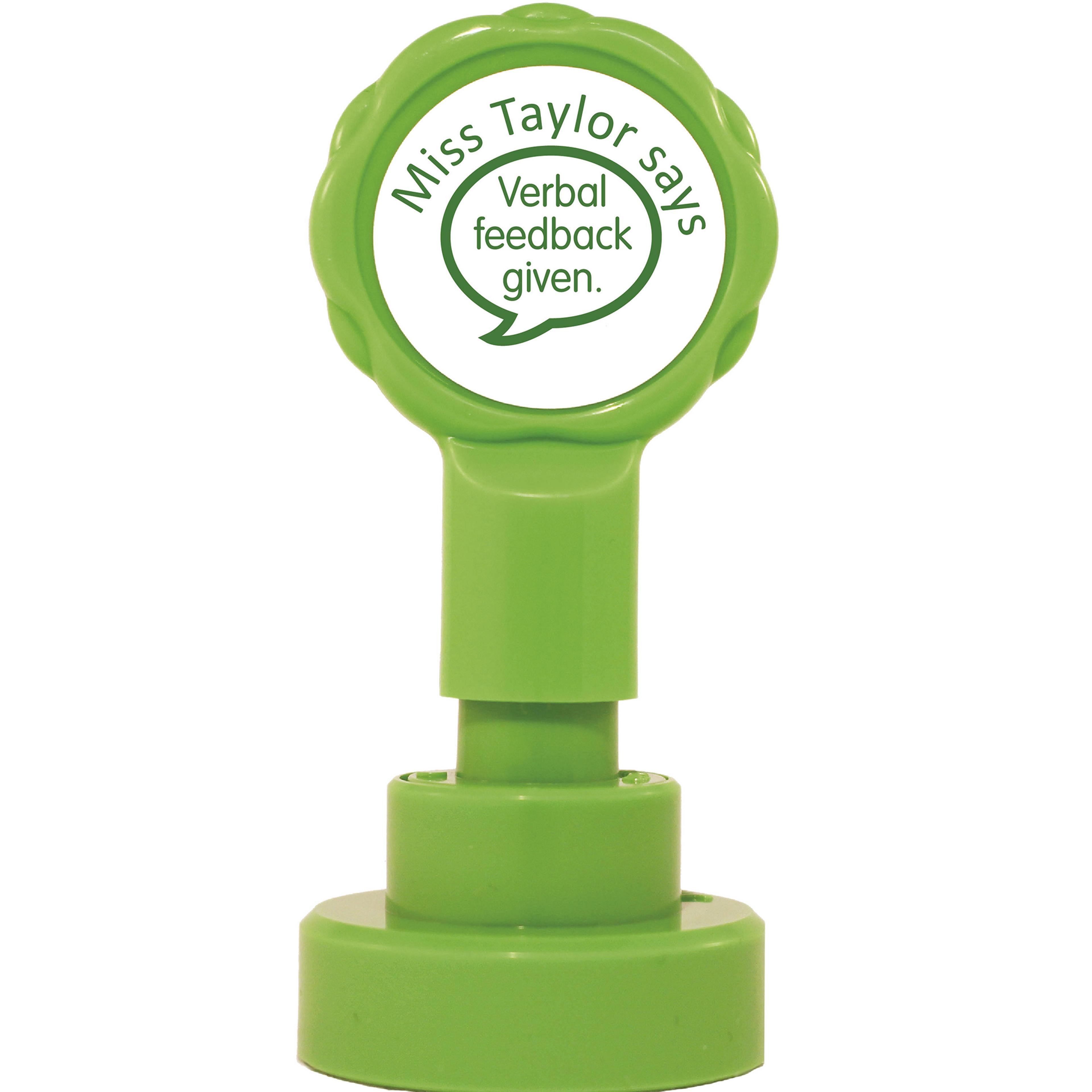 Xclamations Personalised Stamp - Verbal Feedback