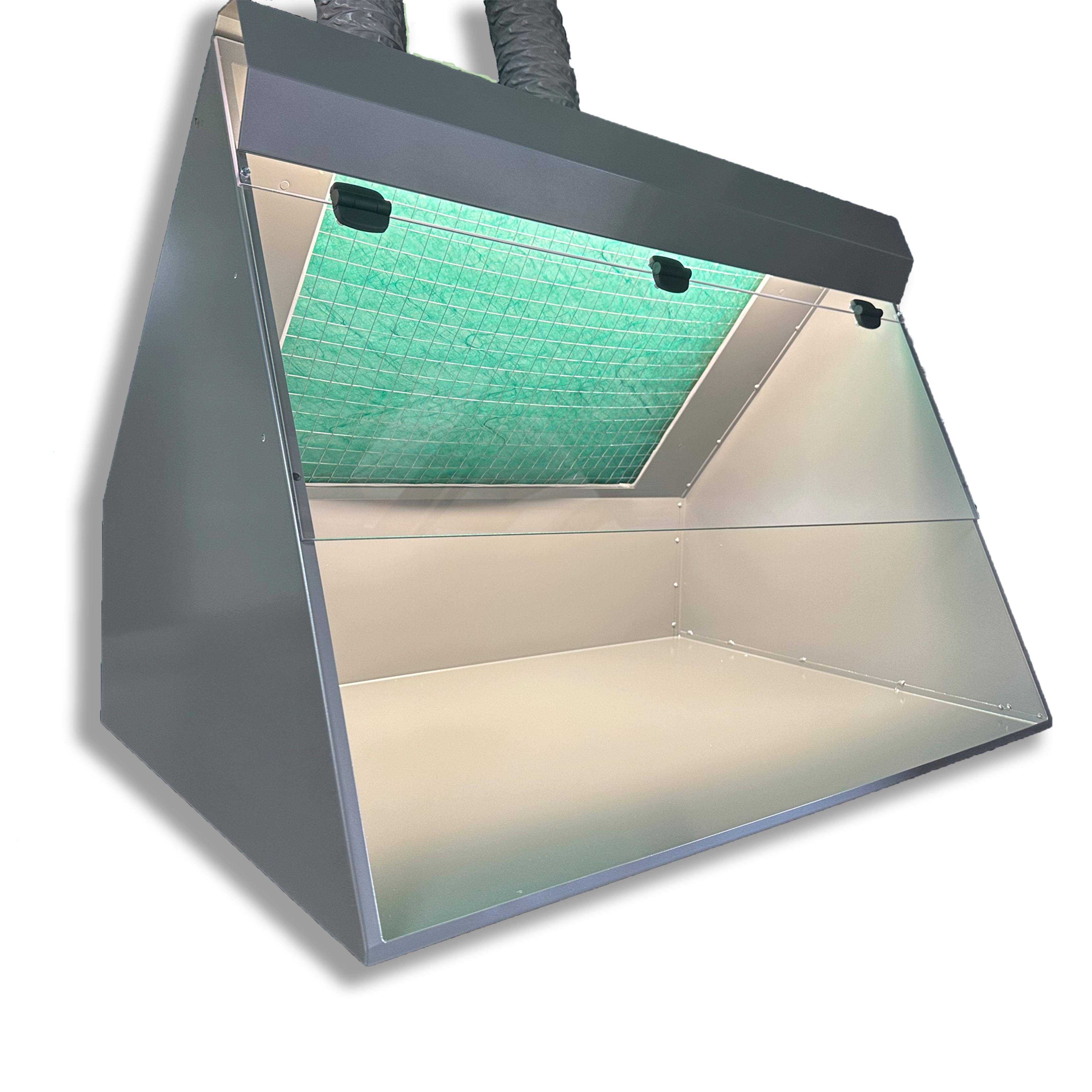 BenchVent BV930H-D Hood Mounted Ducted LEV Unit with Light - A1