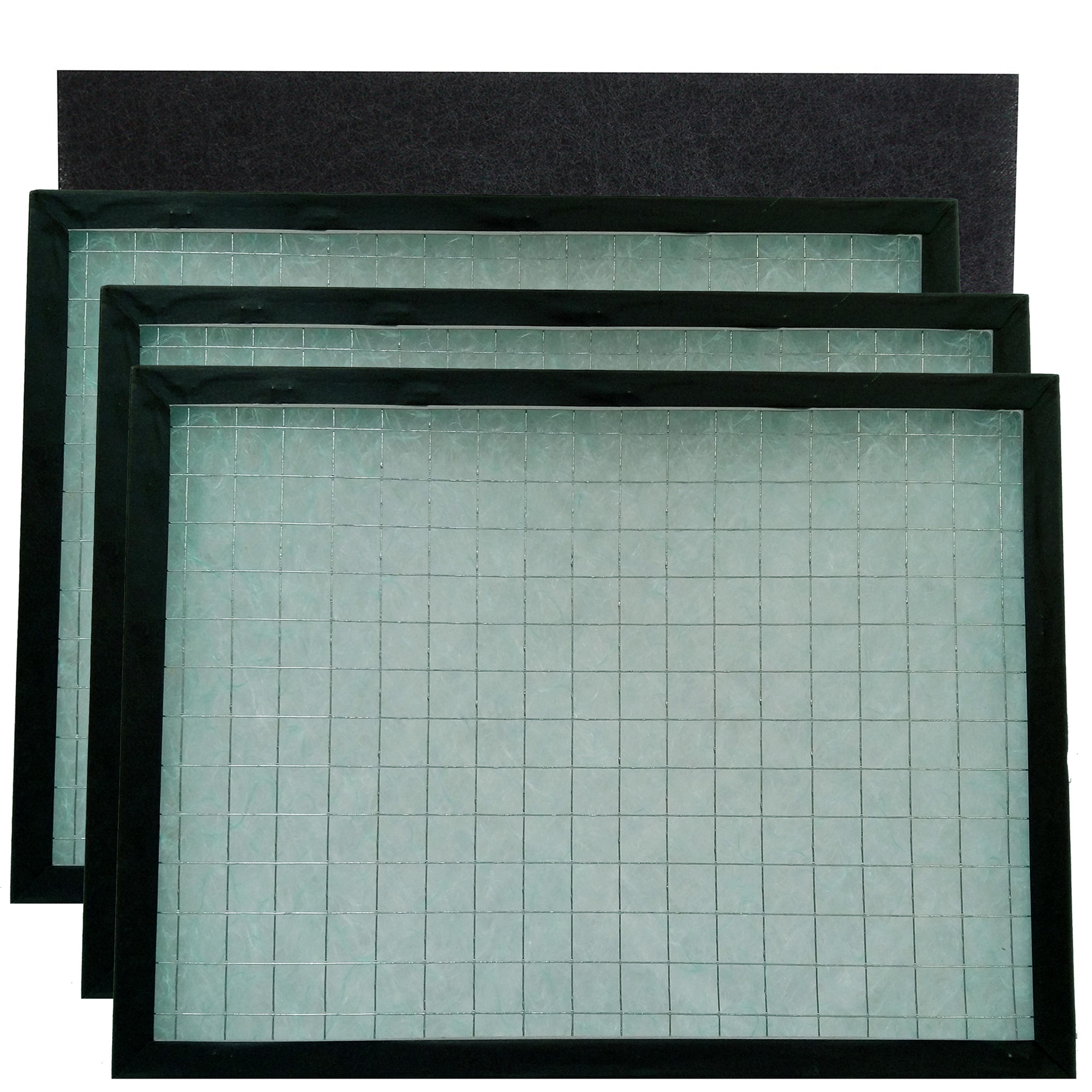 BenchVent Replacement Filters: FKA3 - Particle and Impregnated Charcoal Filter Kit 