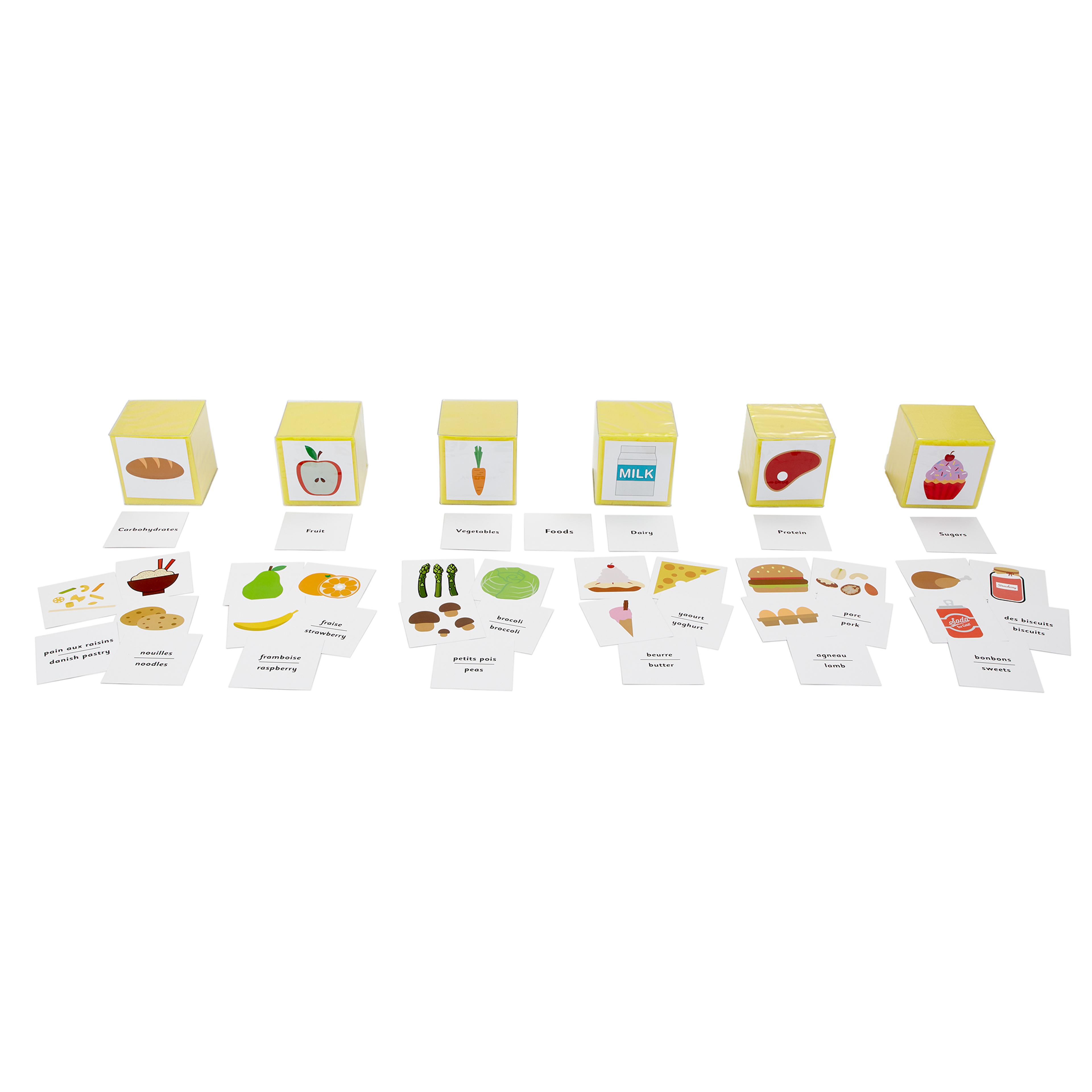 French Flash Cards - Food from Hope Education