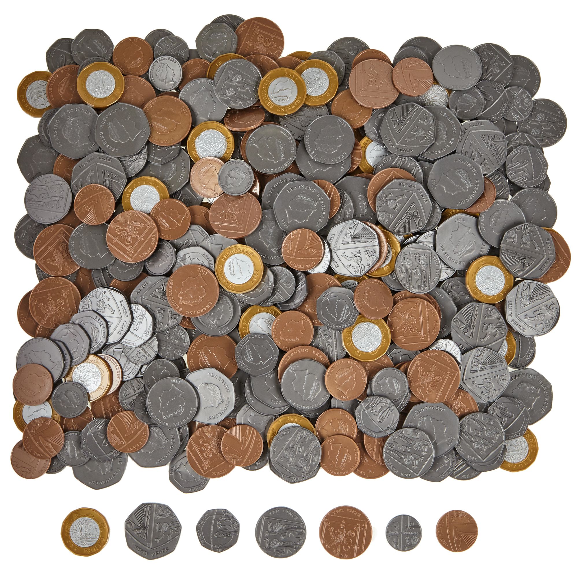 HE1688862 Learning Resources 1 Coins Pack of 50 Approved by