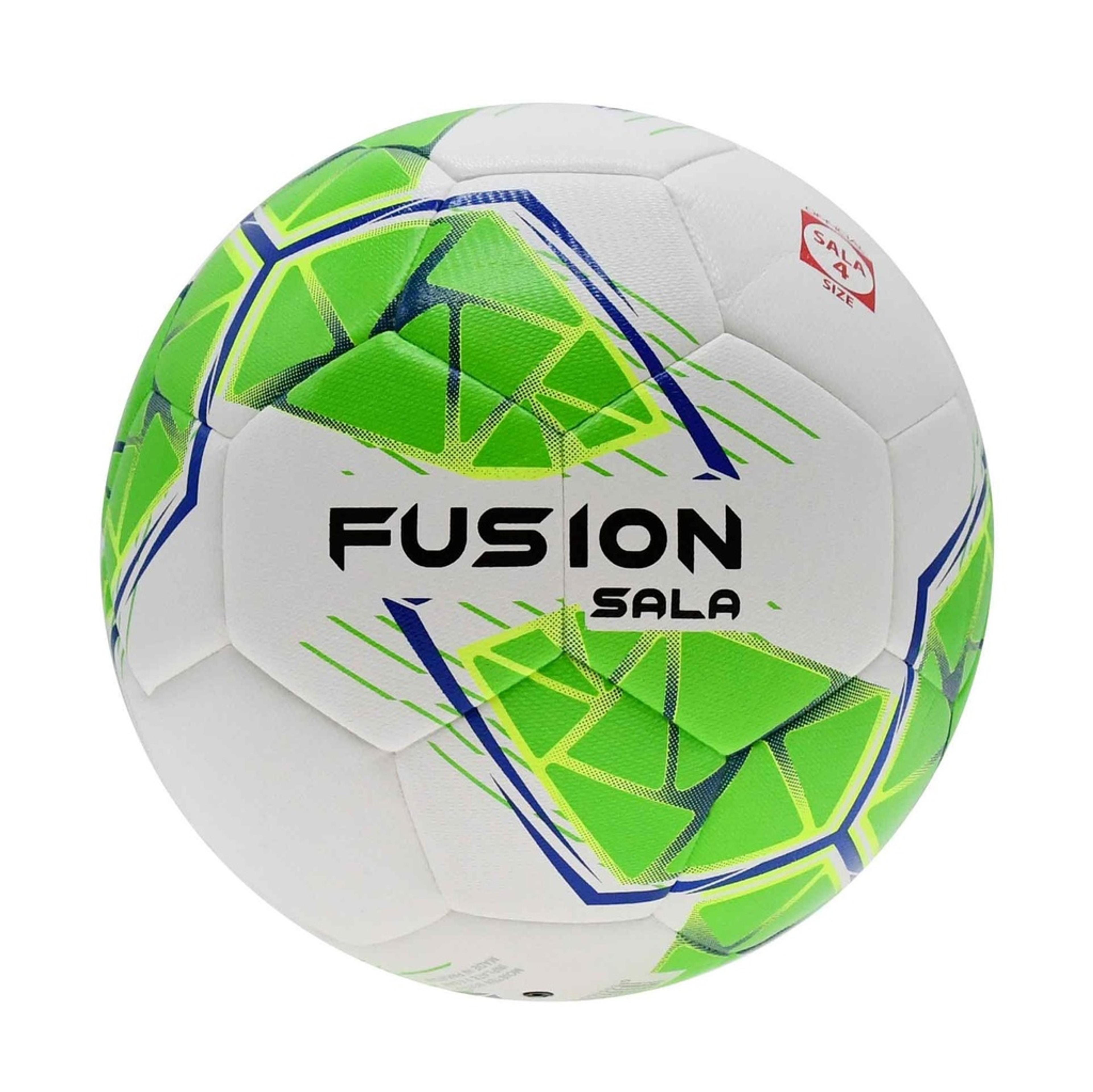 Precision Fusion Sala Futsal Football - White/Green/Yellow - Size 3 