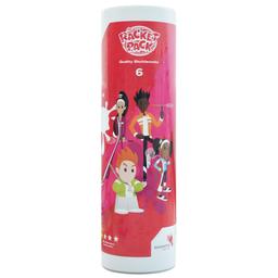 Racket Pack Shuttlecocks - White - Fast - Pack of 6