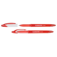 Classmates Erasable Rollerball Pen - Red - Pack of 12