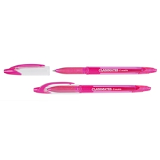 Classmates Erasable Rollerball Pen - Pink - Pack of 12