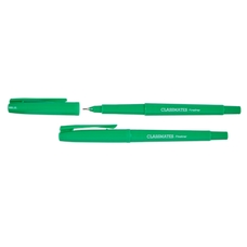 Classmates Fineliner Pen Green - Pack of 10