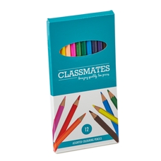 Classmates Assorted Colouring Pencils - Pack of 12