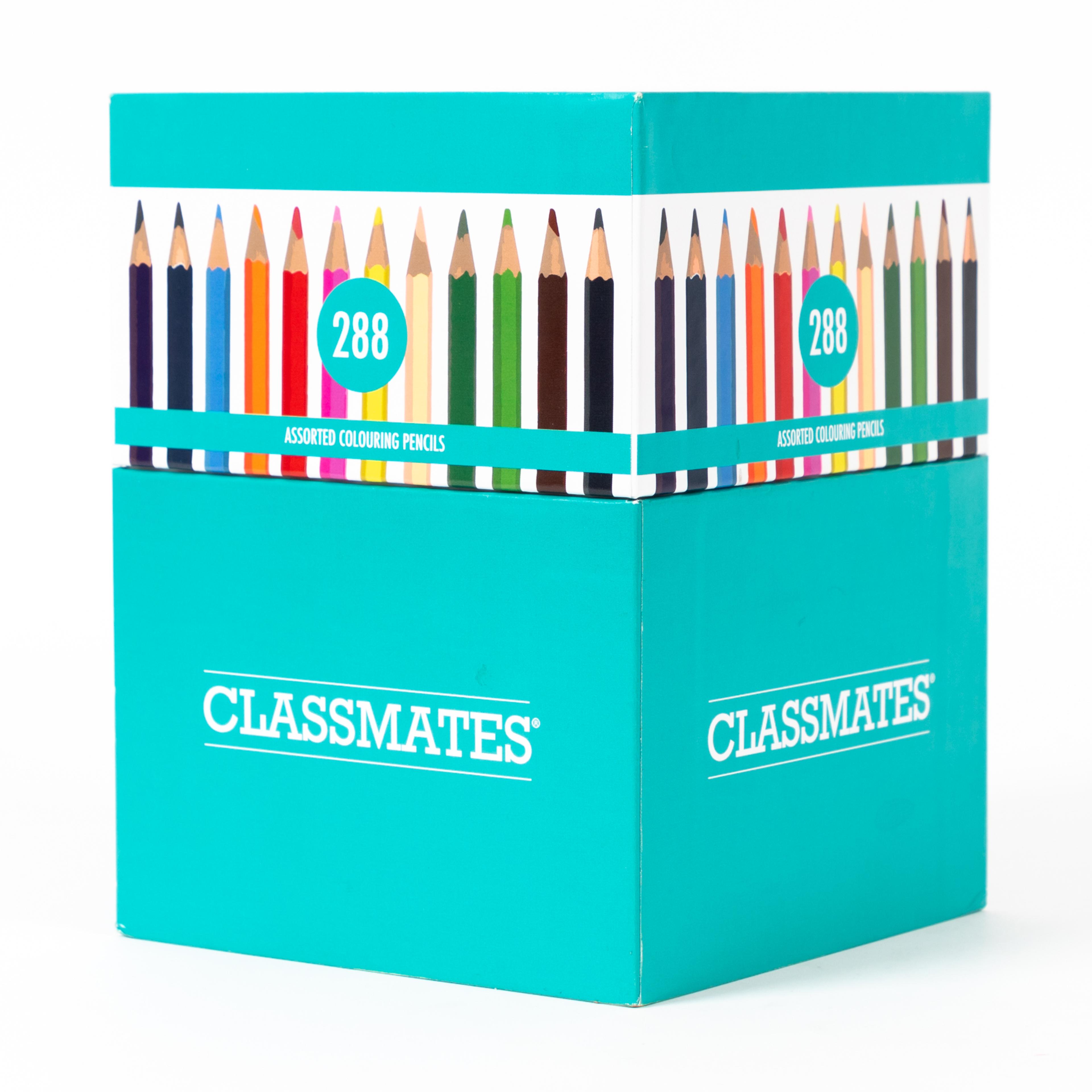 Classmates Assorted Colouring Pencils - Pack of 288