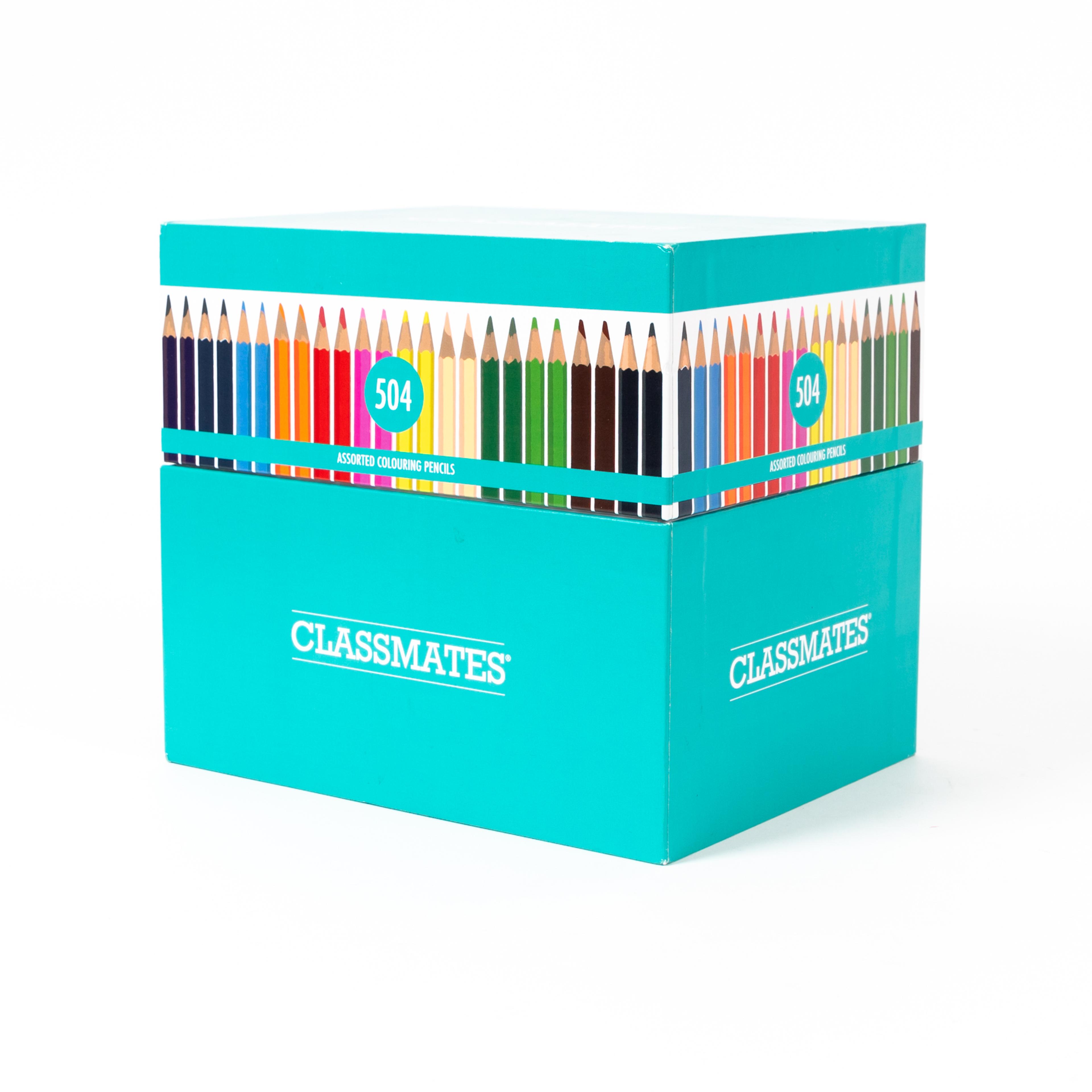 Classmates Assorted Colouring Pencils - Pack of 504