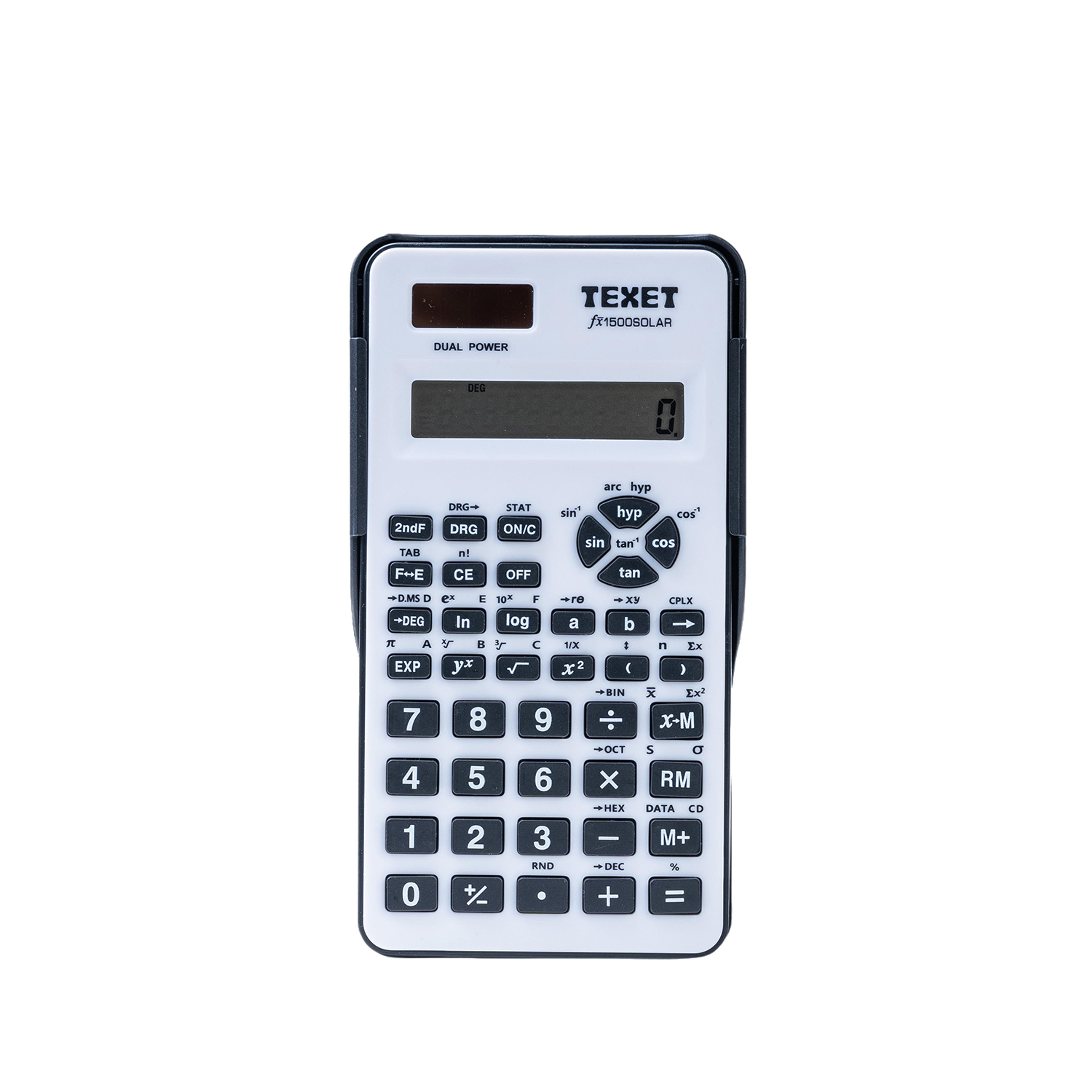 TEXET FX1500 Solar Scientific Calculator