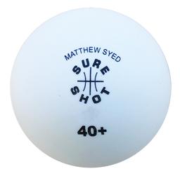 Butterfly Practice Table Tennis Balls - White - Pack of 144
