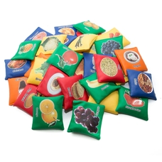 Nutrition Beanbags - Assorted - Pack of 34