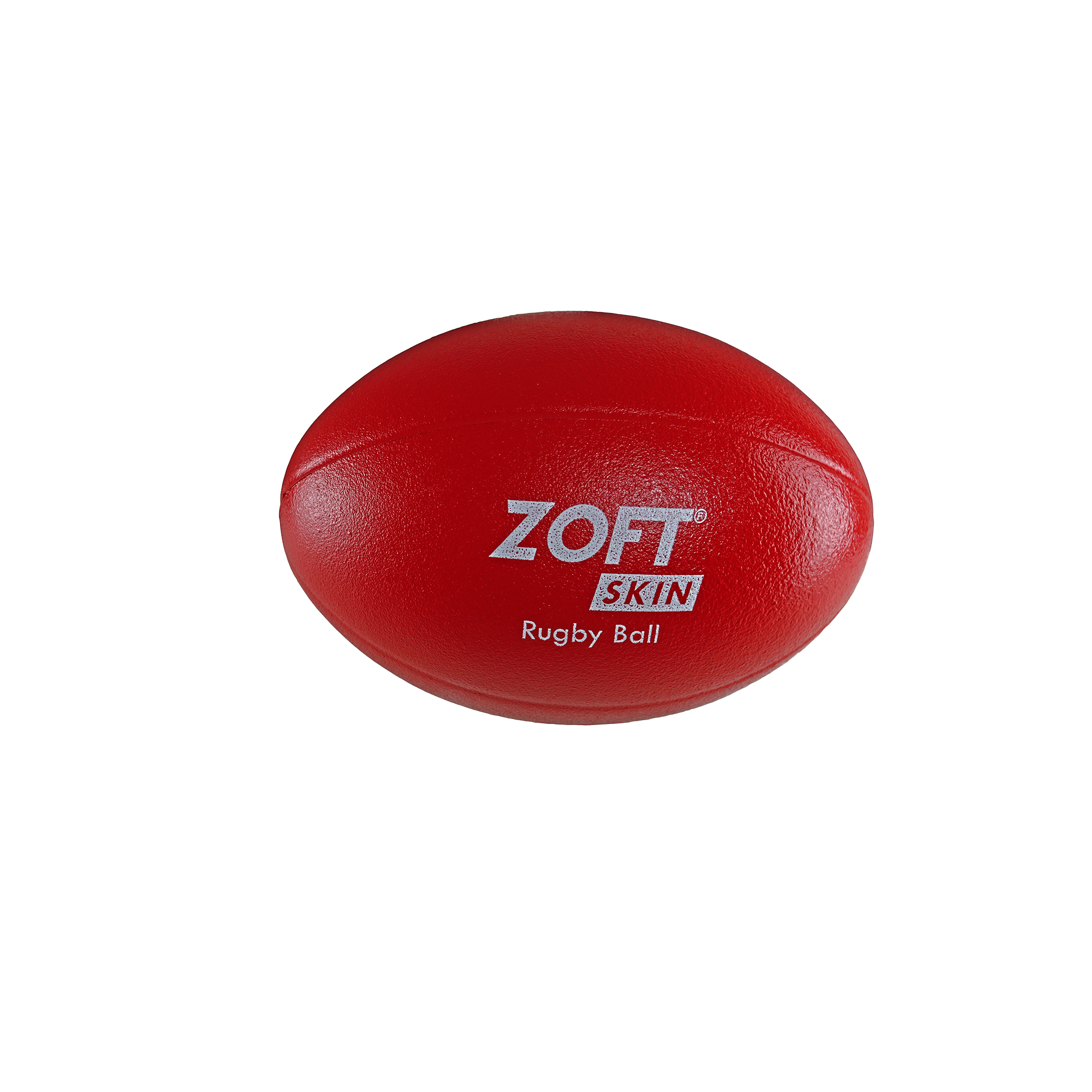 PPEP09740 Zoftskin Rugby Ball Red Size 3 Davies Sports