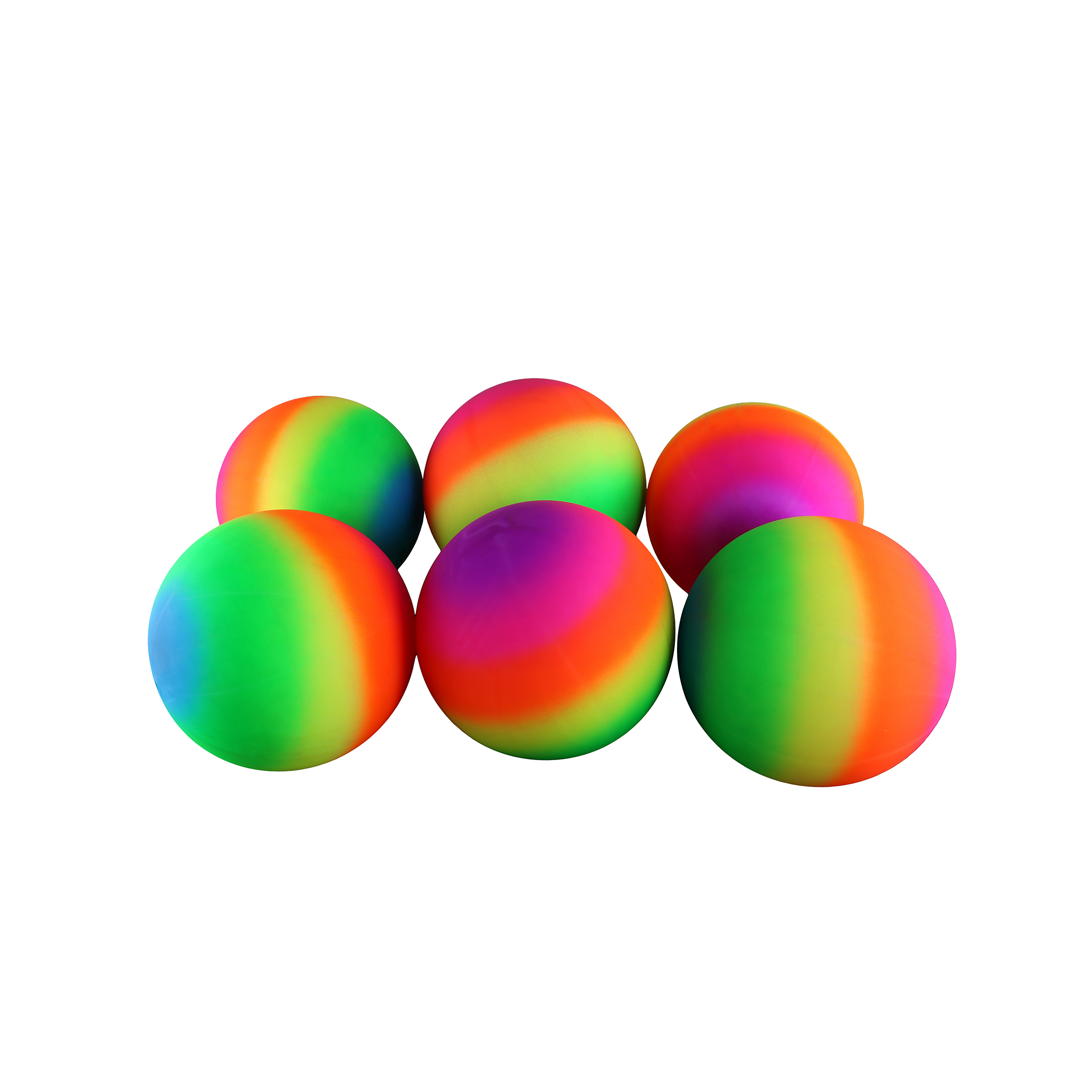 23cm Neon Play Ball Pack Of 6