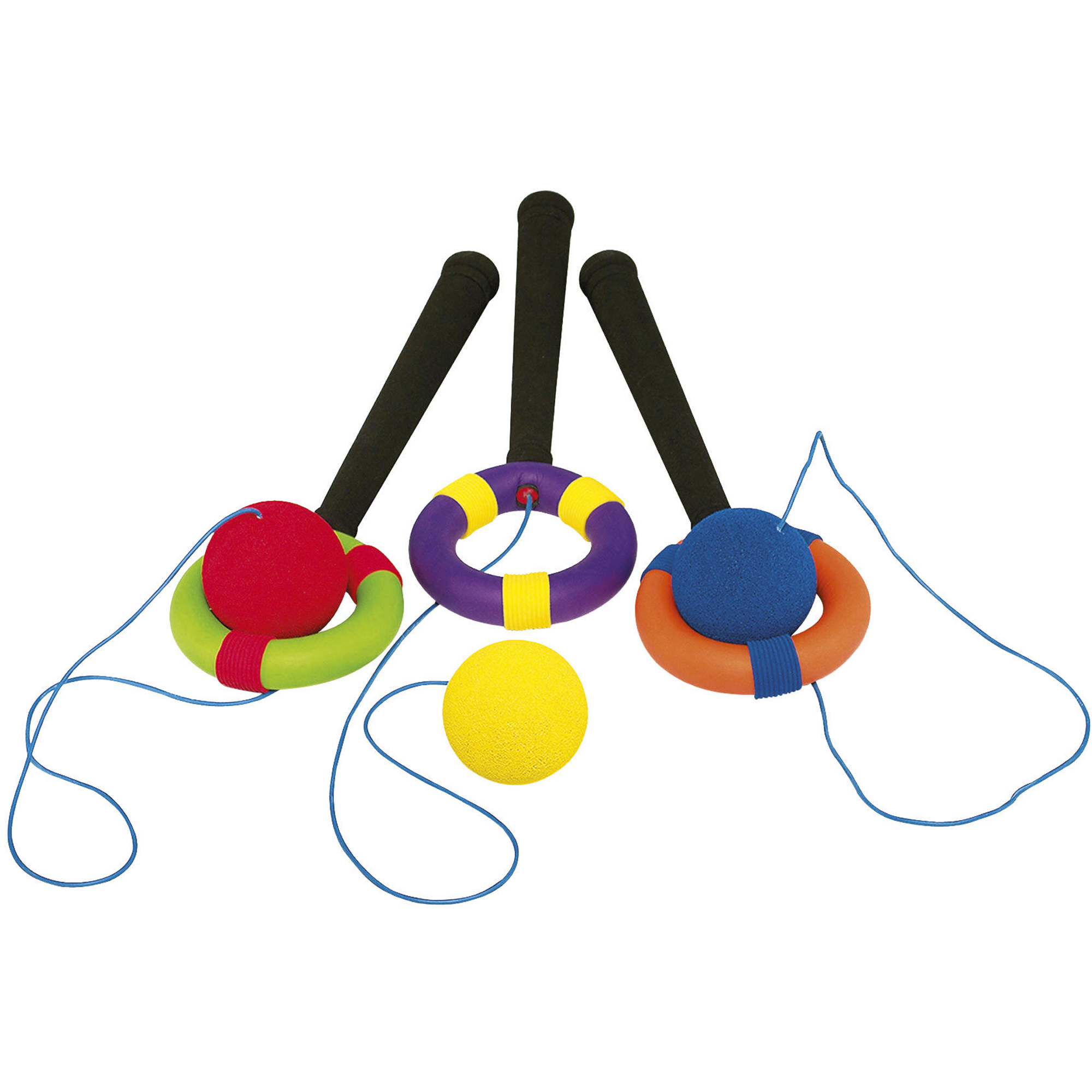 PPEP09744 - Findel Everyday Foam Swing Ball and Hoops - Multi - Pack of ...