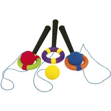 Findel Everyday Foam Swing Ball and Hoops - Multi - Pack of 3