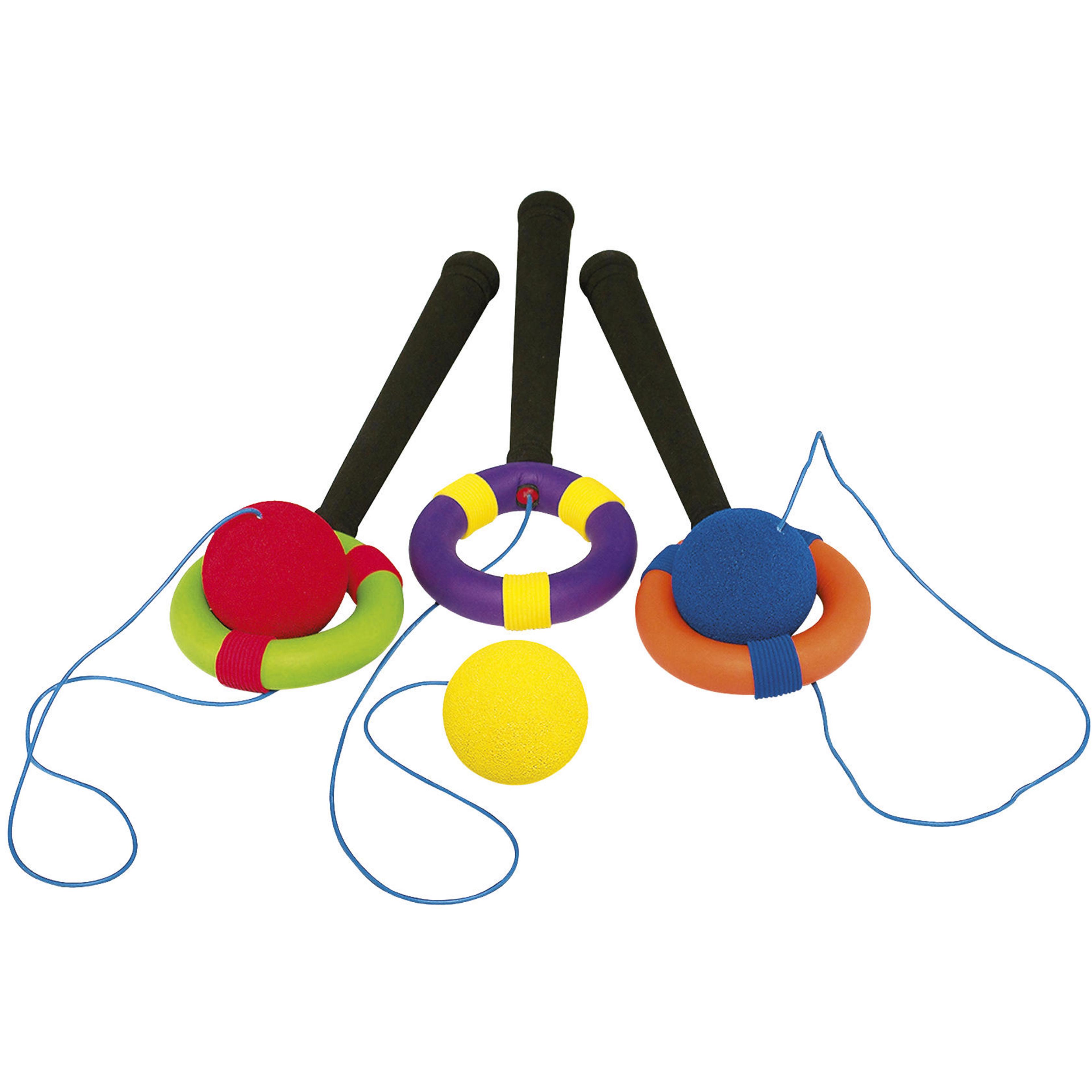 Findel Everyday Foam Swing Ball and Hoops - Multi - Pack of 3