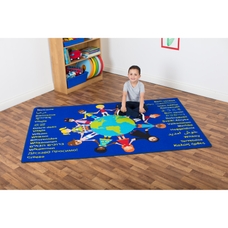 Children of the World Welcome Carpet