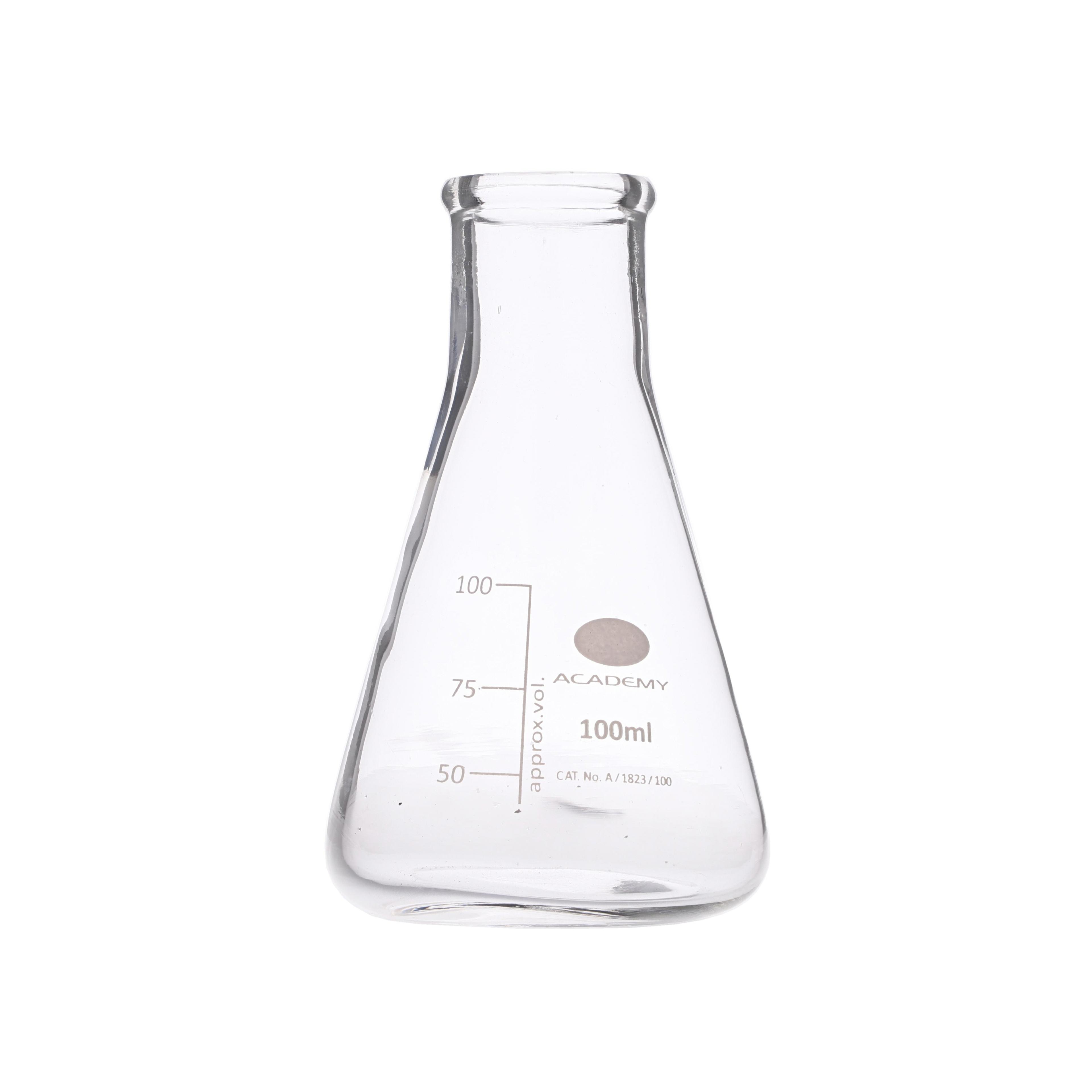 Academy Heavy Duty Conical Flask - 100ml - Pack of 12