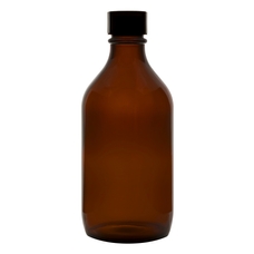 Winchester Bottle, Amber Glass, 500ml - Pack of 10