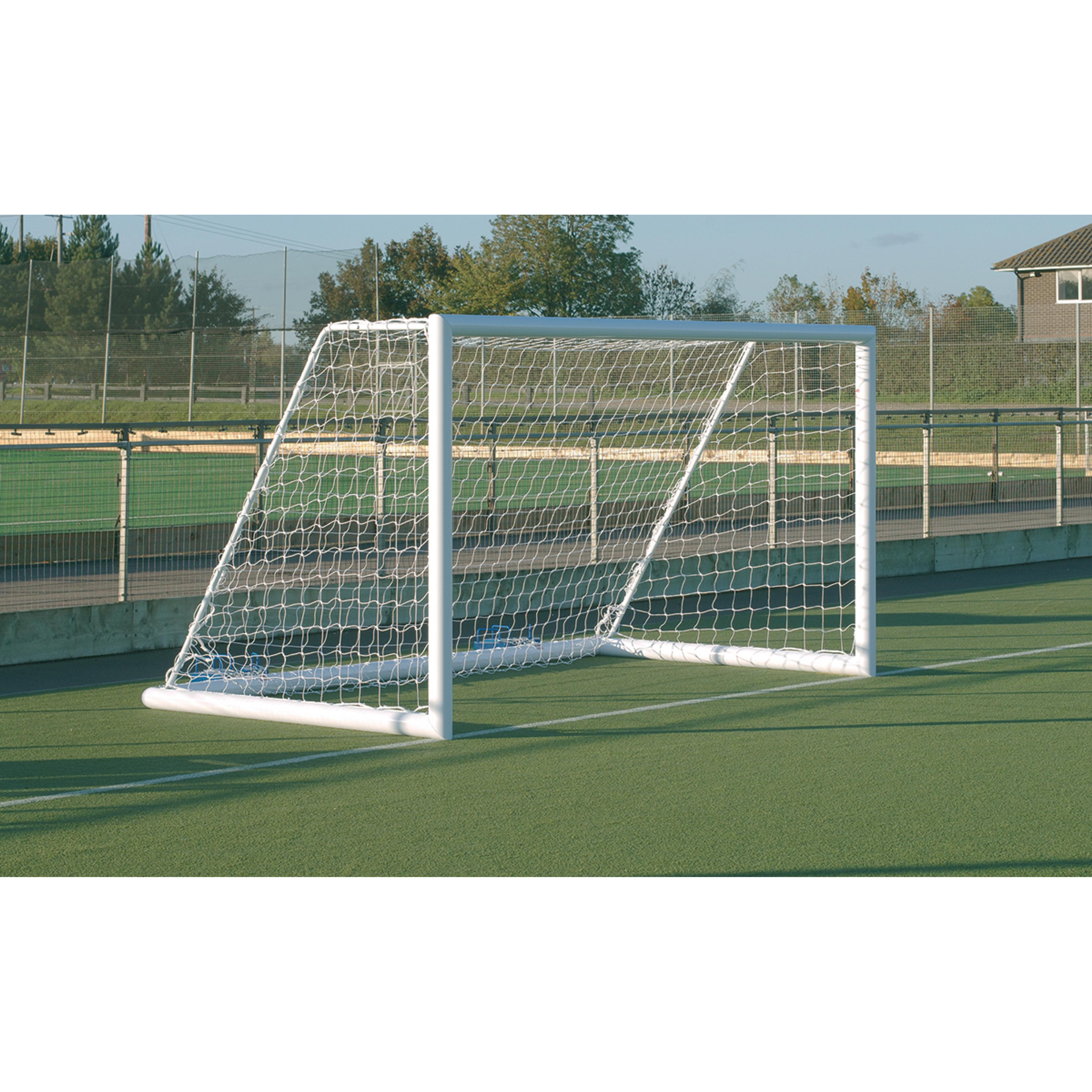 Harrod Sport 3G Portagoal - White - 12 x 6ft - Pair