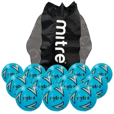 Mitre Impel Football - Blue/Silver/Black - Size 5 - Pack of 12