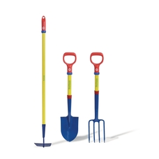 First Tools Hoe, Spade and Fork Set