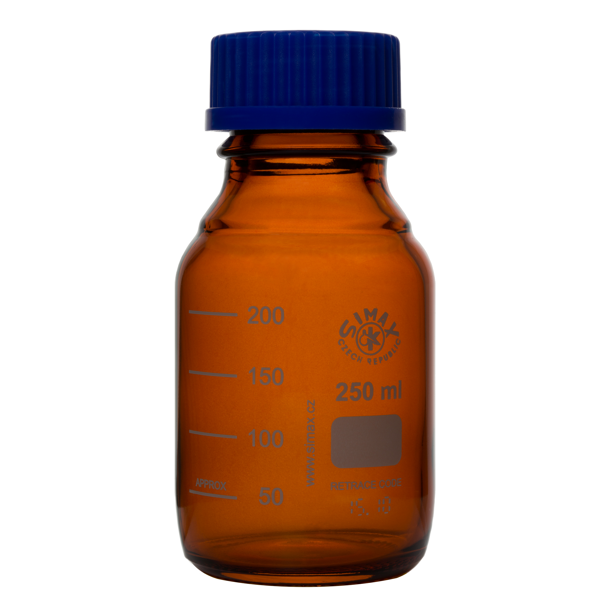 Simax Reagent Bottle Amber 250ml