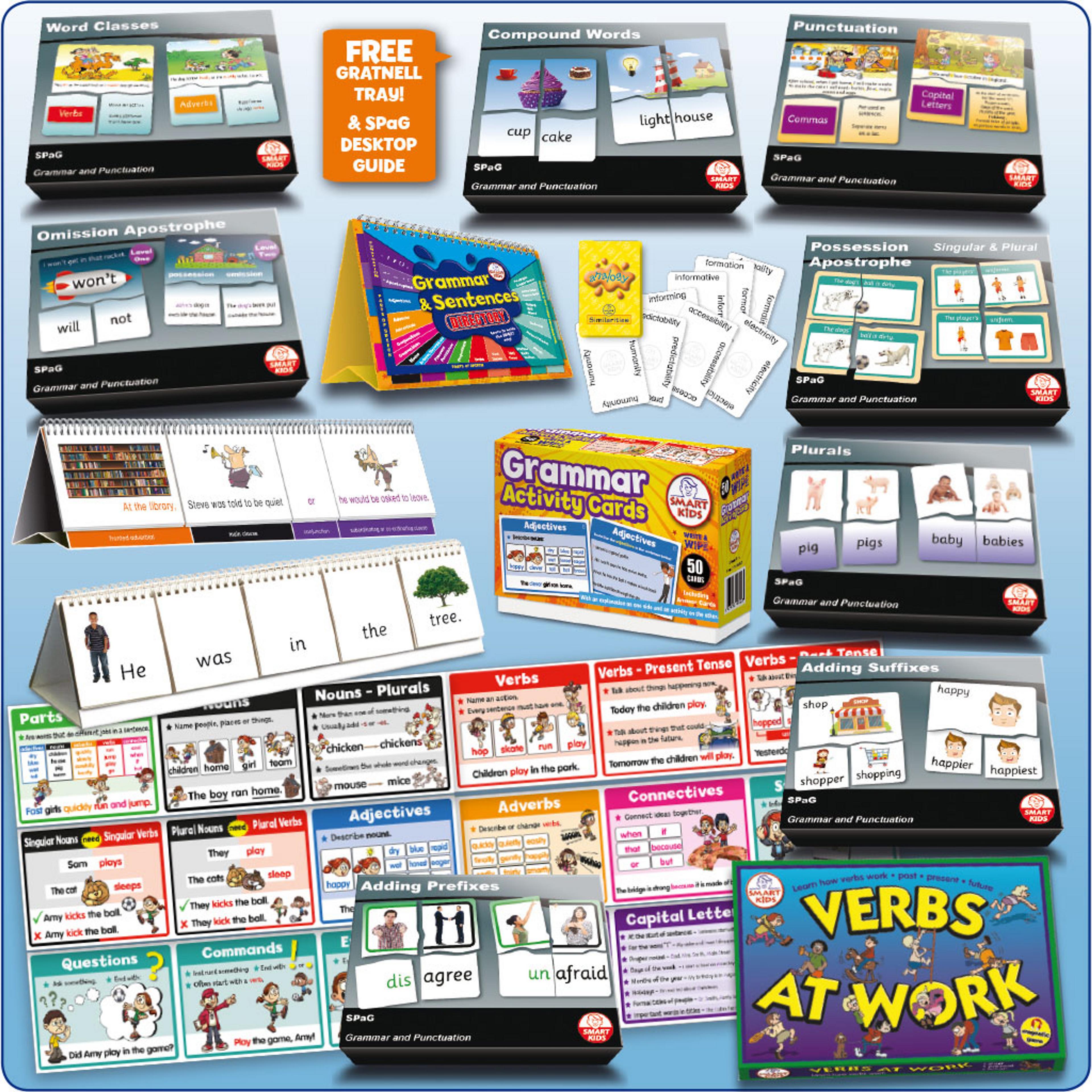 SMART KIDS Bumper Grammar and Punctuation Kit