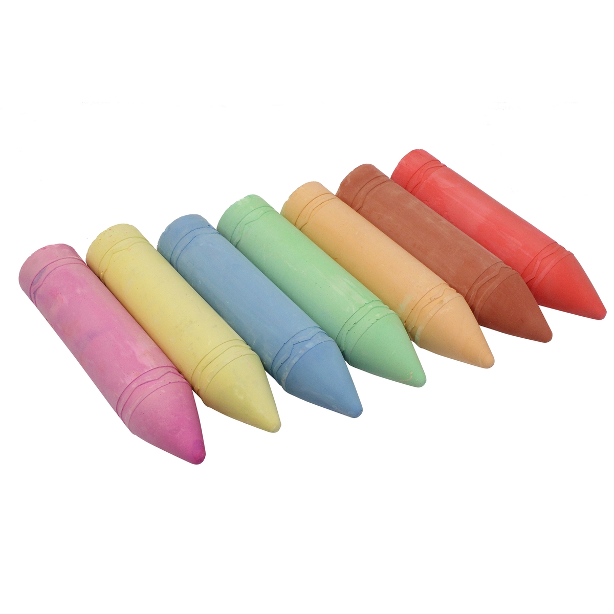 Giant Chalks - Pack of 7 | HE1761430 | Findel Education