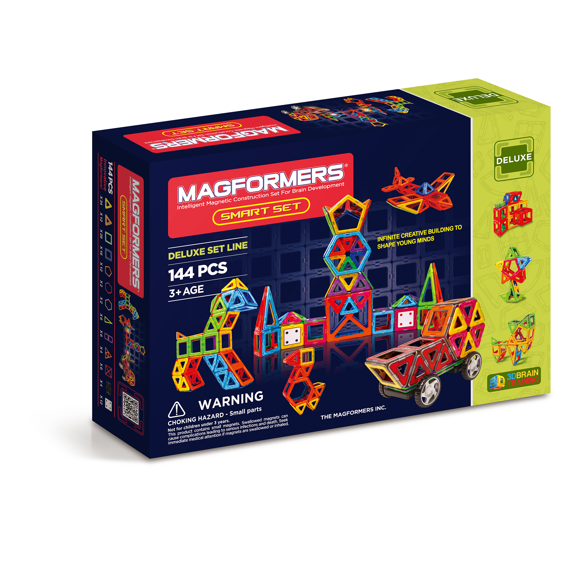 HE1761449 - MAGFORMERS Smart Set - 144 Pieces | Findel Education