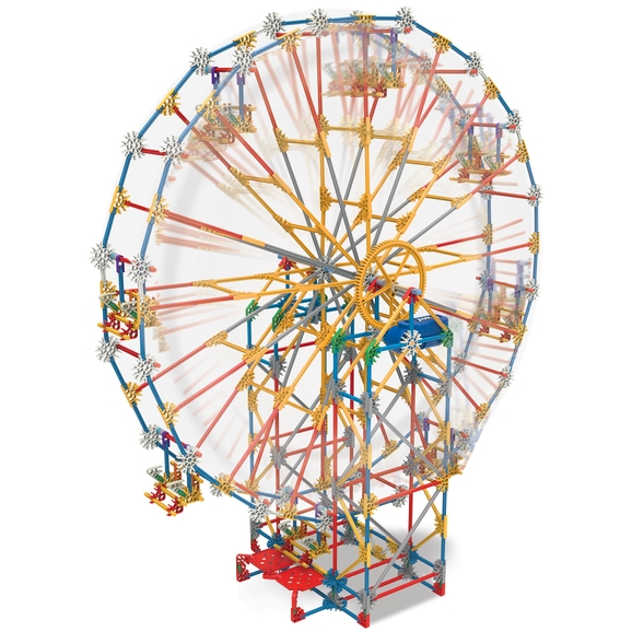 E8R08001 - K'NEX Thrill Rides 3-In-1 Amusement Park Building Set