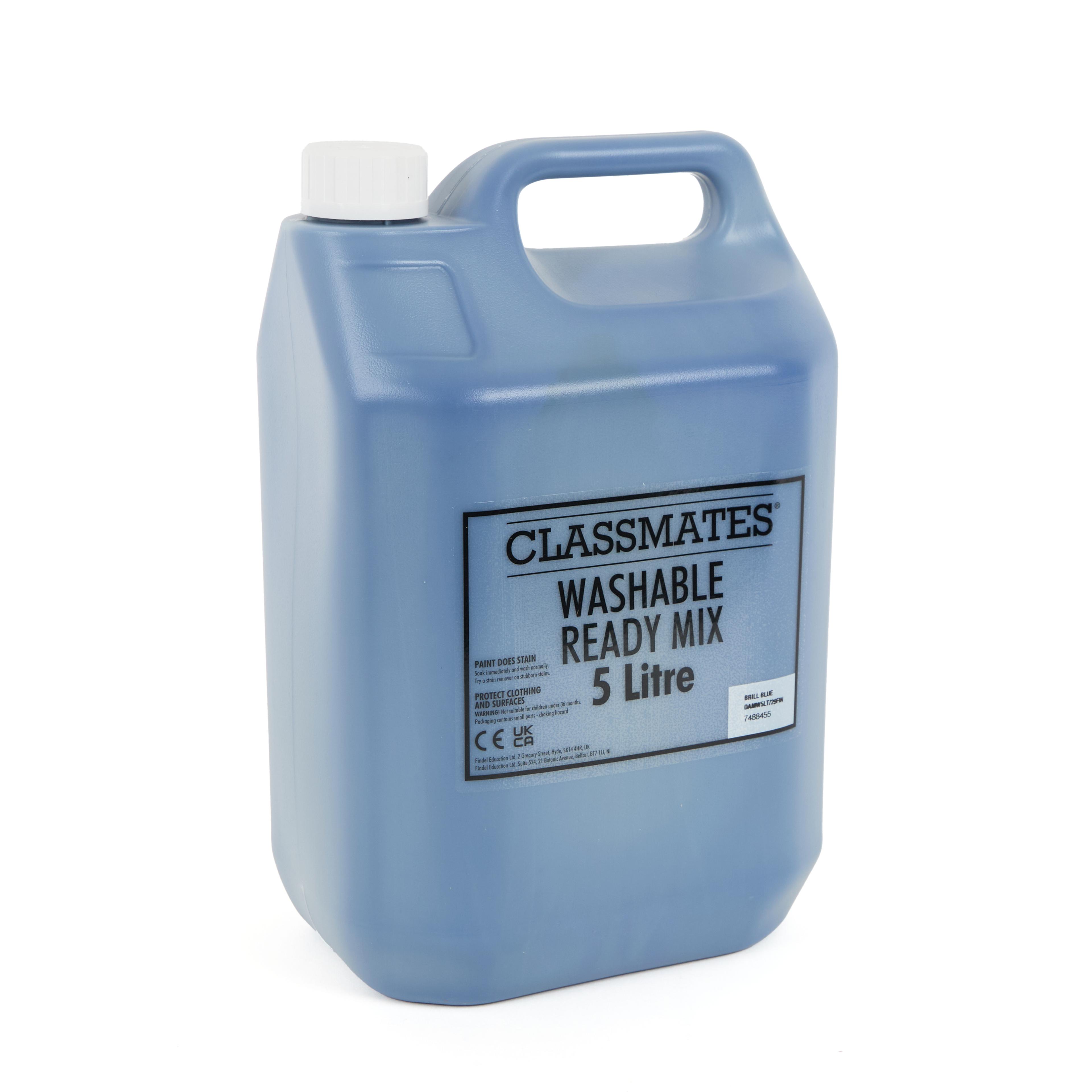 Classmates Washable Paint - Blue - 5L