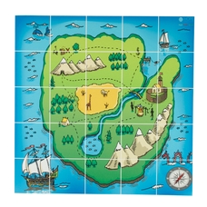 EaRL Treasure Island Map Mat from Hope Education
