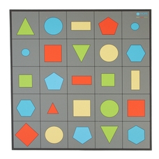 EaRL 2D Shapes Mat from Hope Education
