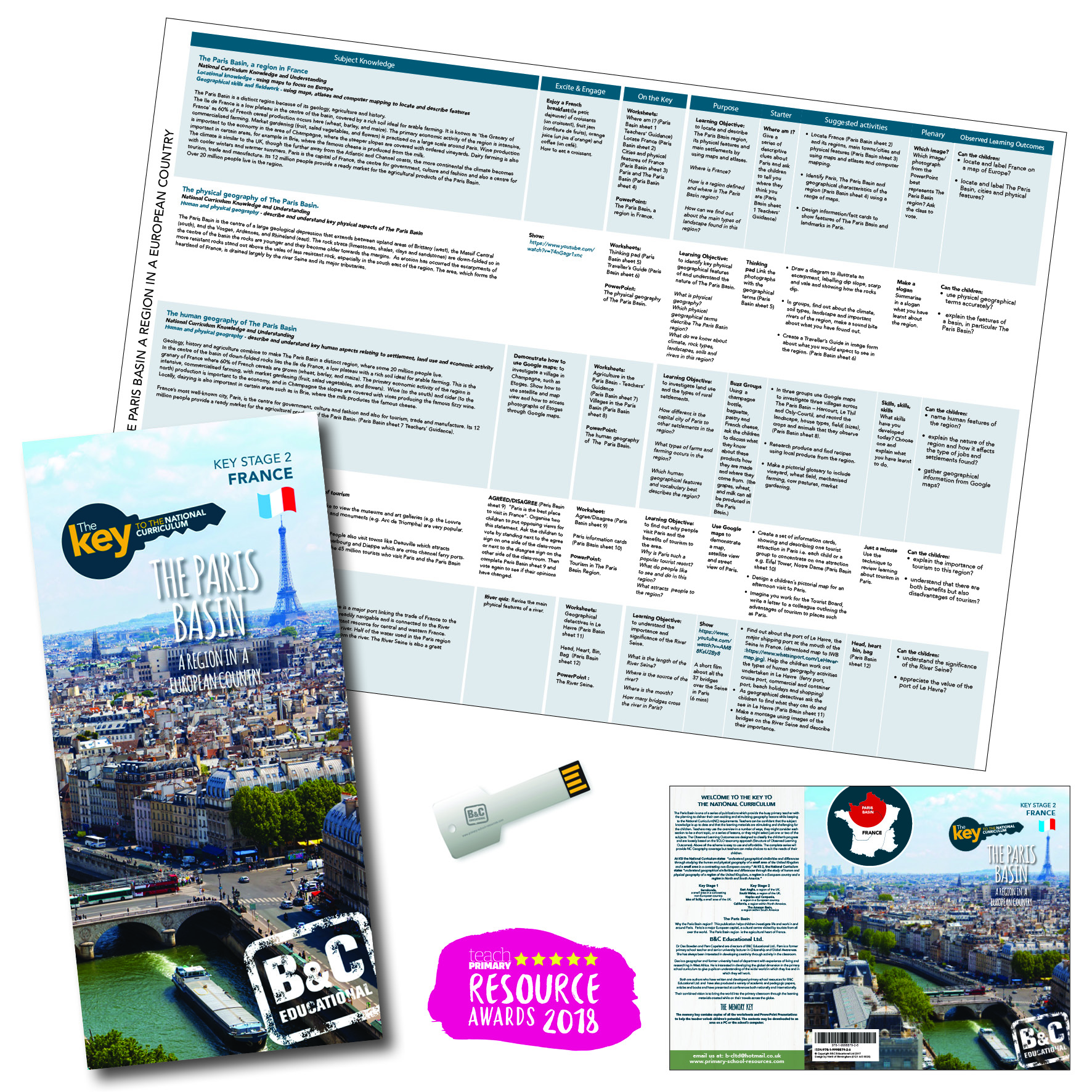 Feature of relief in the paris basin picture