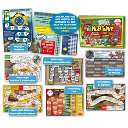 SMART KIDS 7 Maths Board Games - Year 6-8