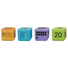 Learning Resources Multiple Number Representation Dice - Pack of 4