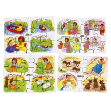 Just Jigsaws Nursery Rhyme Jigsaws - Set 3 - Pack of 4